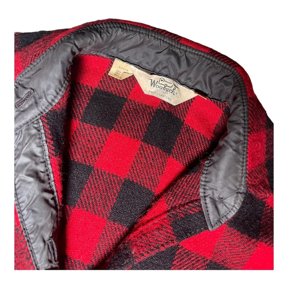 Vtg Woolrich Flannel Shacket - image 6